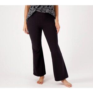 SKIMS Lori Goldstein Black Yoga Pants womens size L Large